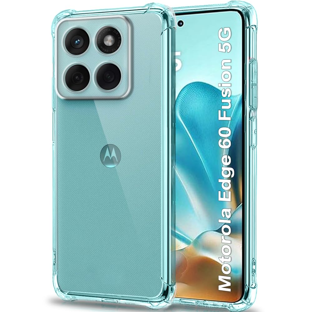 Moto Edge 60 Fusion Back Cover (Transparent)