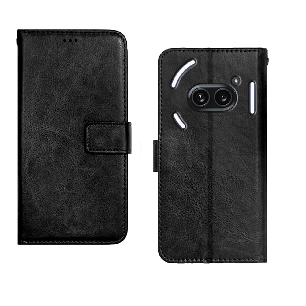 Leather Wallet Cover for Nothing Phone 2A 5G