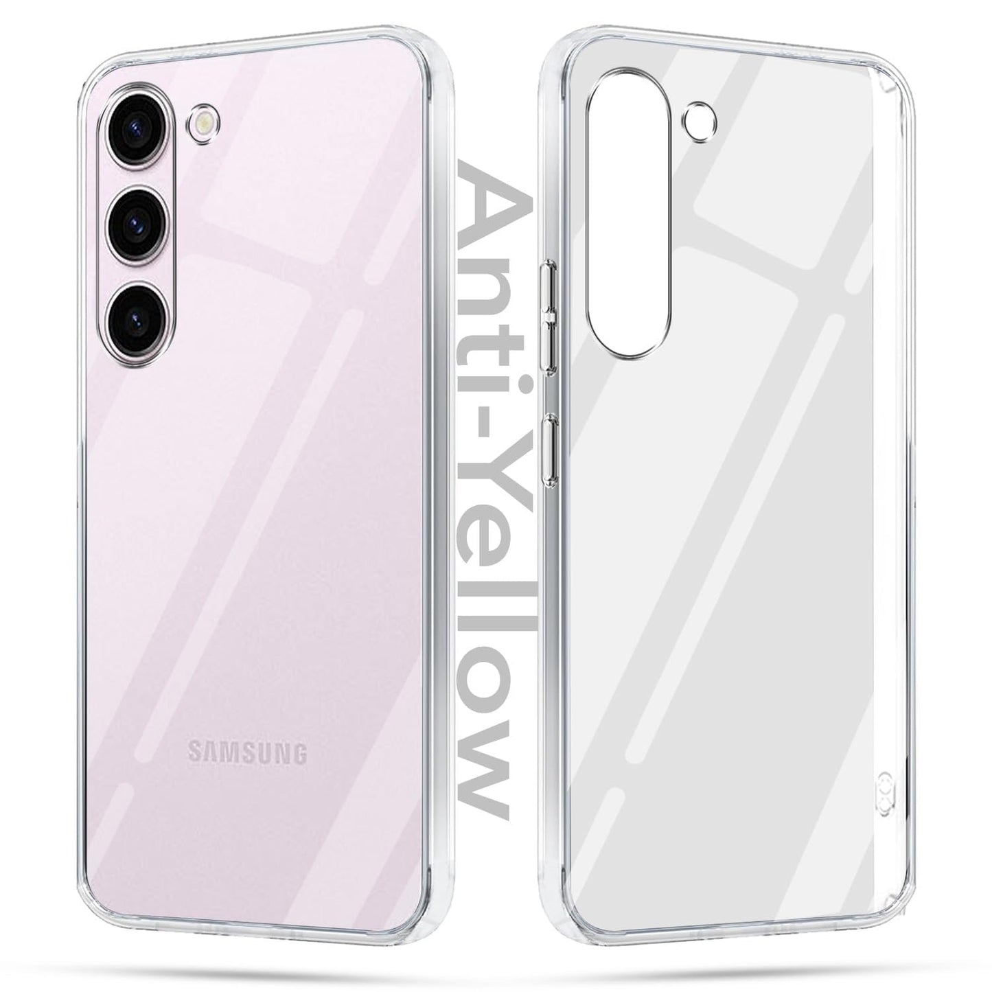 Samsung S23 (Lifetime Anti-Yellow Clear Back Cover)