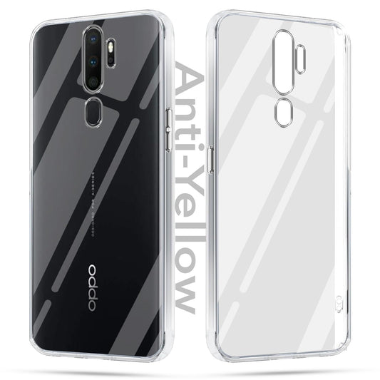 Oppo A5 2020/ A9 2020 (Lifetime Anti-Yellow Clear Back Cover)