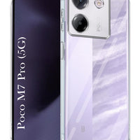 Poco M7 Pro 5G Back Cover (Transparent)