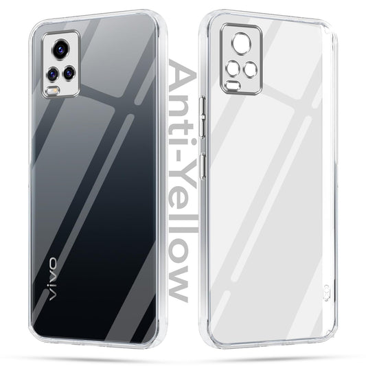 Vivo V20 Pro (Lifetime Anti-Yellow Clear Back Cover)