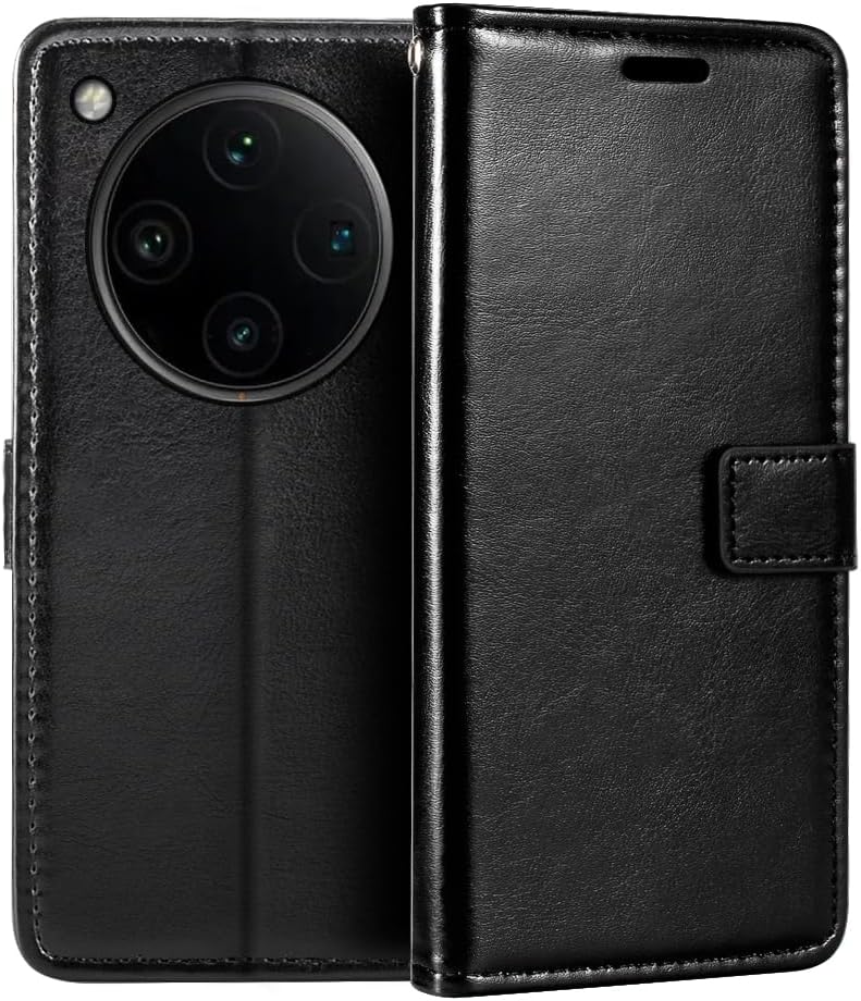 Leather Wallet Cover for Oppo Find X8 Pro 5G