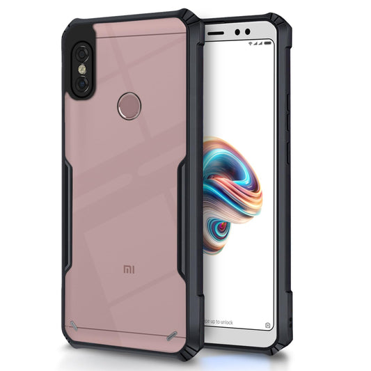 Redmi Note 5 Pro Back Cover (Black Bumper)