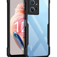 Redmi Note 12 4g Back Cover (Silicone Border)