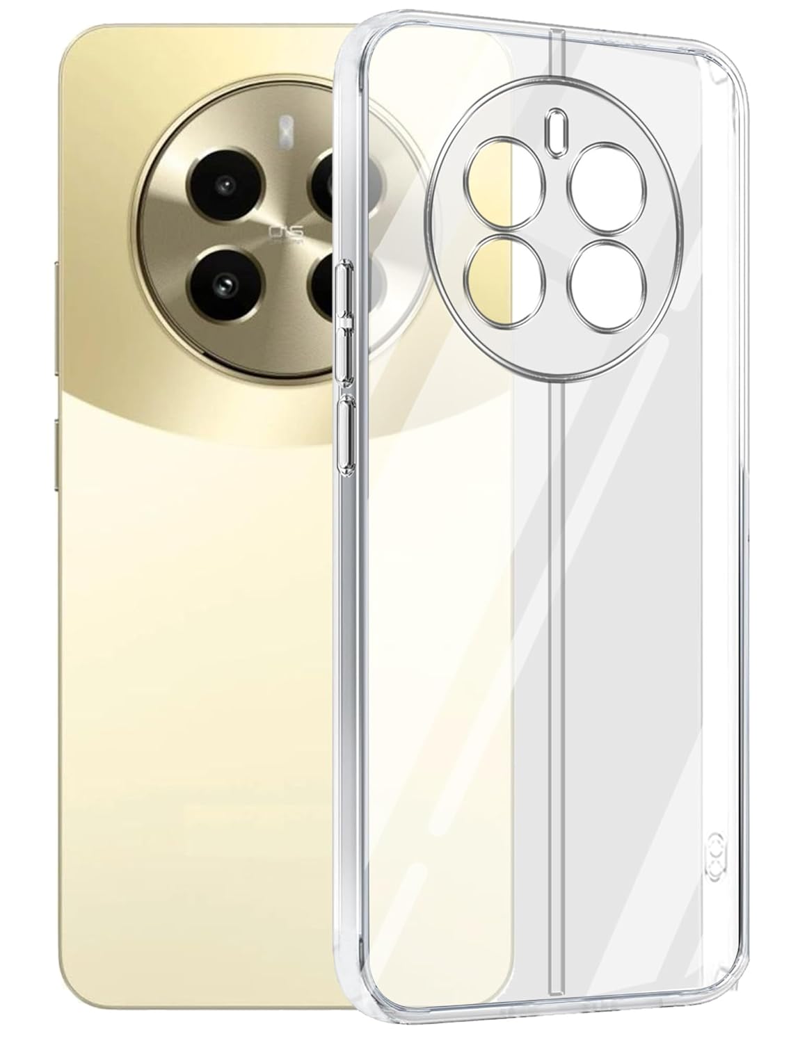 Realme Narzo 70 Pro (Lifetime Anti-Yellow Clear Back Cover)