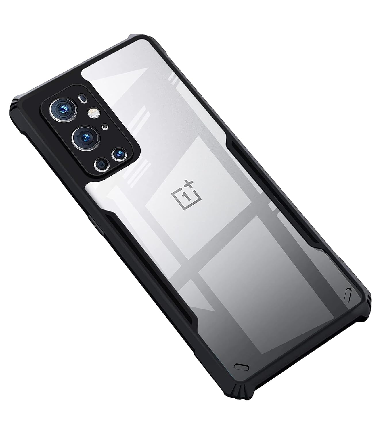 Oneplus 9 Pro(5G) Back Cover (Black Bumper)