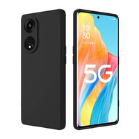 Matte Finish Silicone Cover For Oppo Reno8 T 5G