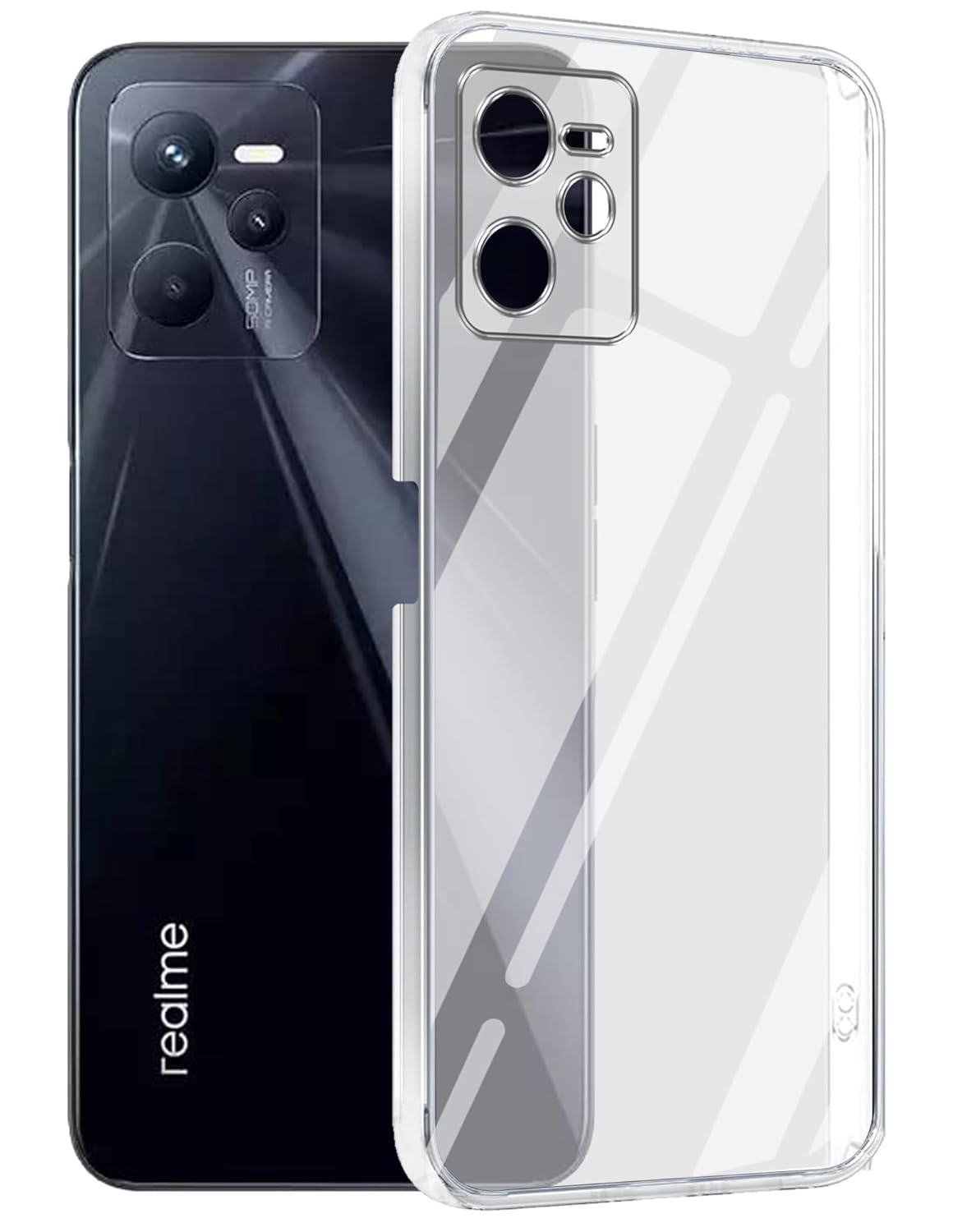 Realme C35 (Lifetime Anti-Yellow Clear Back Cover)
