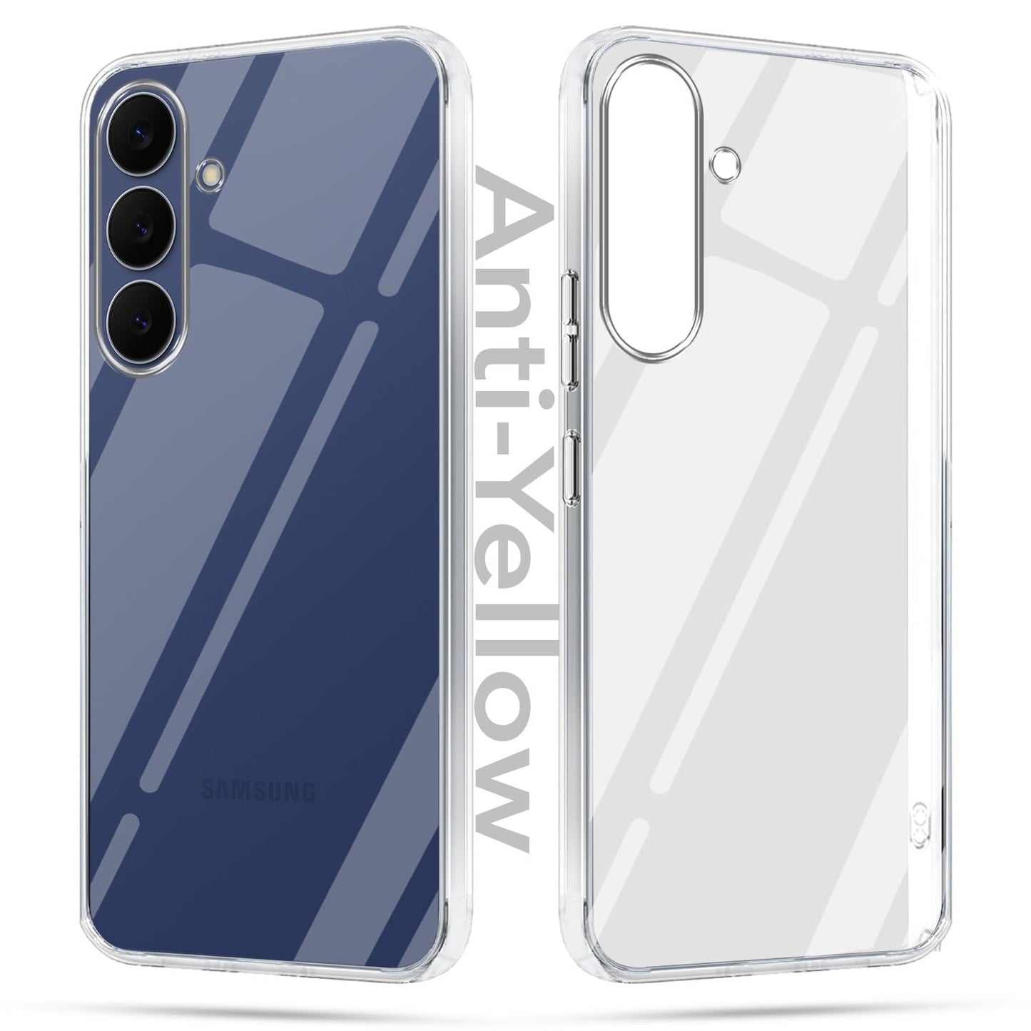 Samsung S25 FE 5G (Lifetime Anti-Yellow Clear Back Cover)