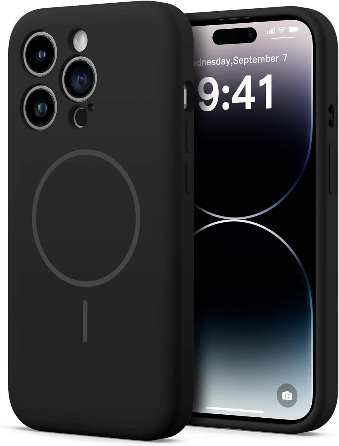 Miracase Silicone & Magnetic for iPhone 14 Pro Case