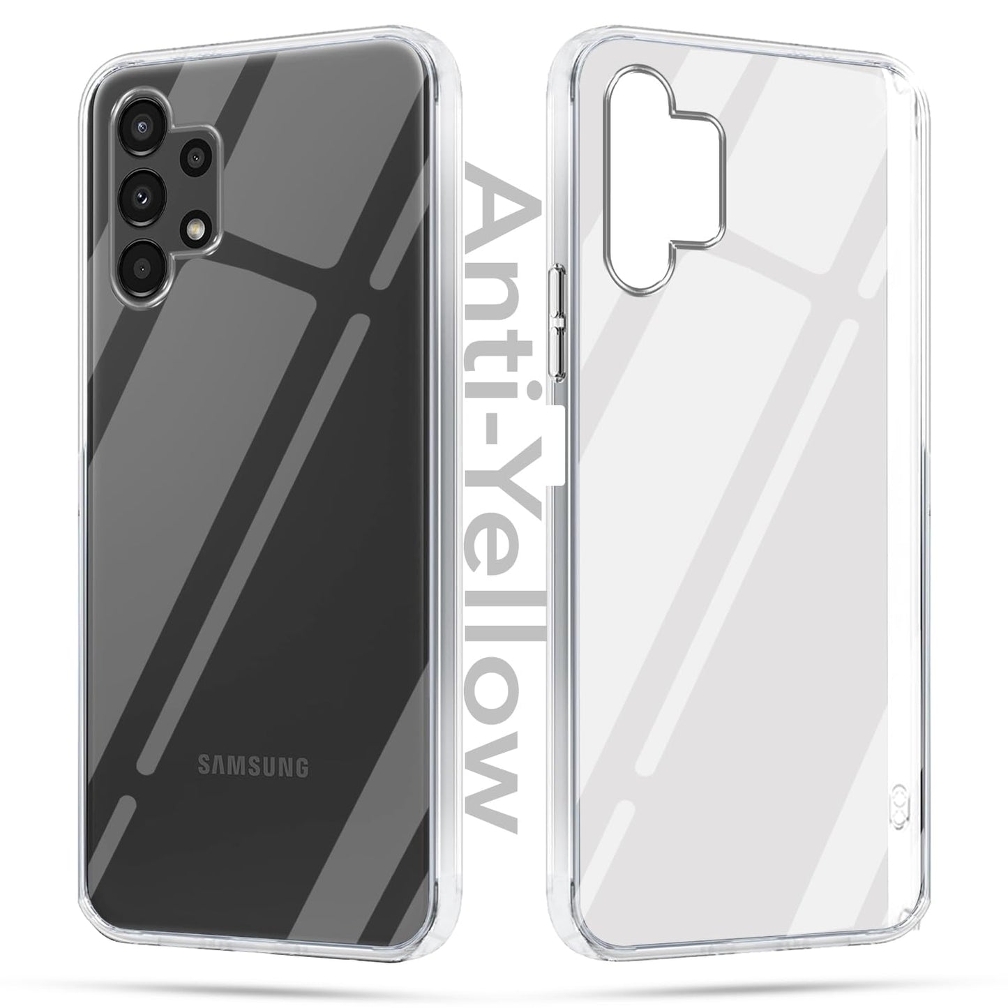 Samsung A13 4G (Lifetime Anti-Yellow Clear Back Cover)