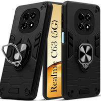 Realme C63 Back Cover (Hybrid Armor)
