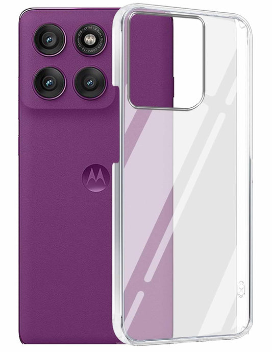 Motorola  Edge 60 Pro ( Lifetime Anti-Yellow Clear Back Cover)