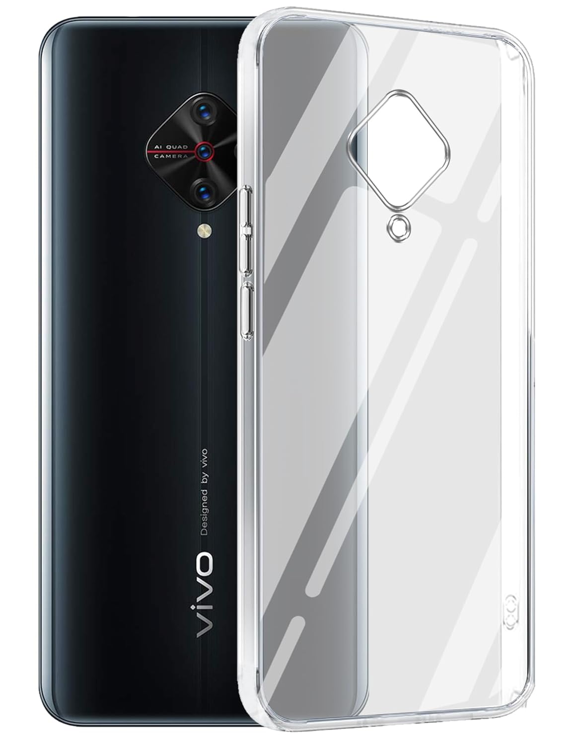 Vivo S1 Pro (Lifetime Anti-Yellow Clear Back Cover)