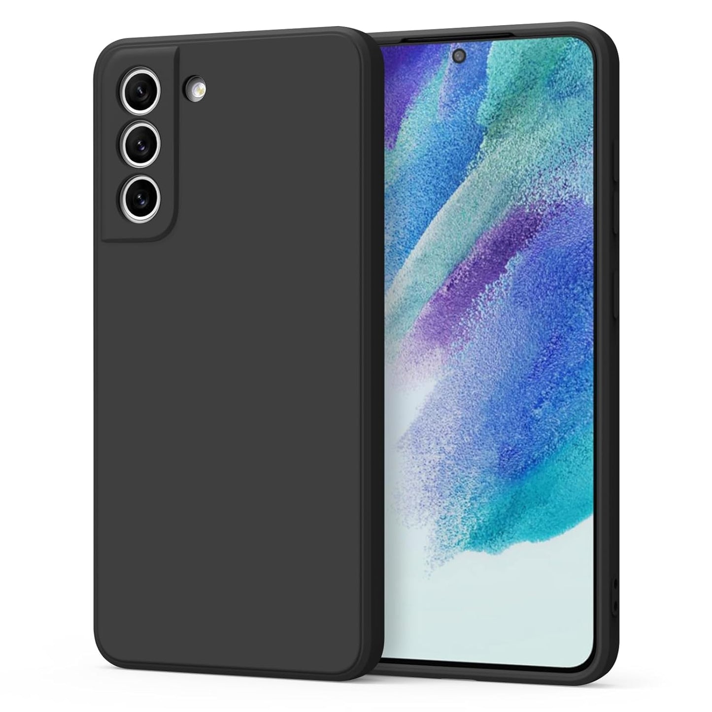 Matte Finish Silicone Cover For Samsung S21 FE 5G