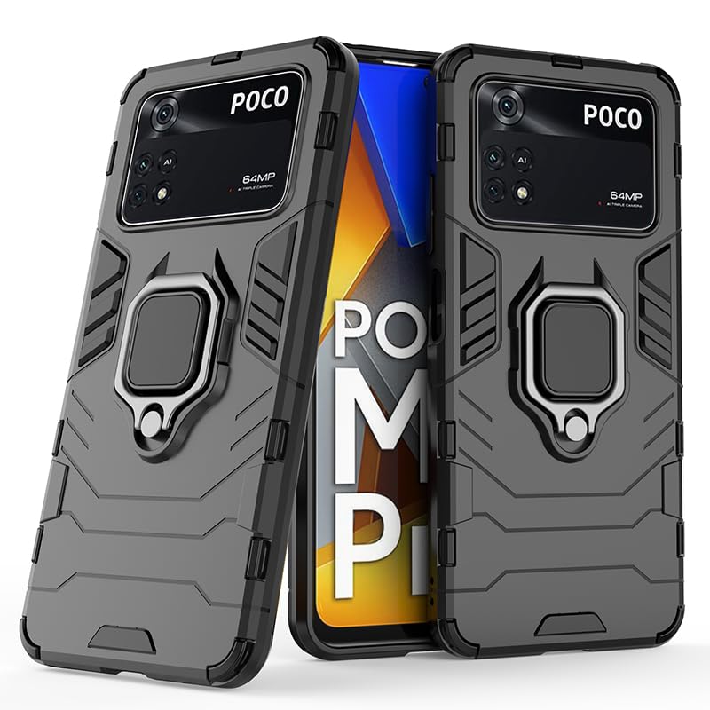 Poco M4 Pro 4G Back Cover (Hybrid Armor)
