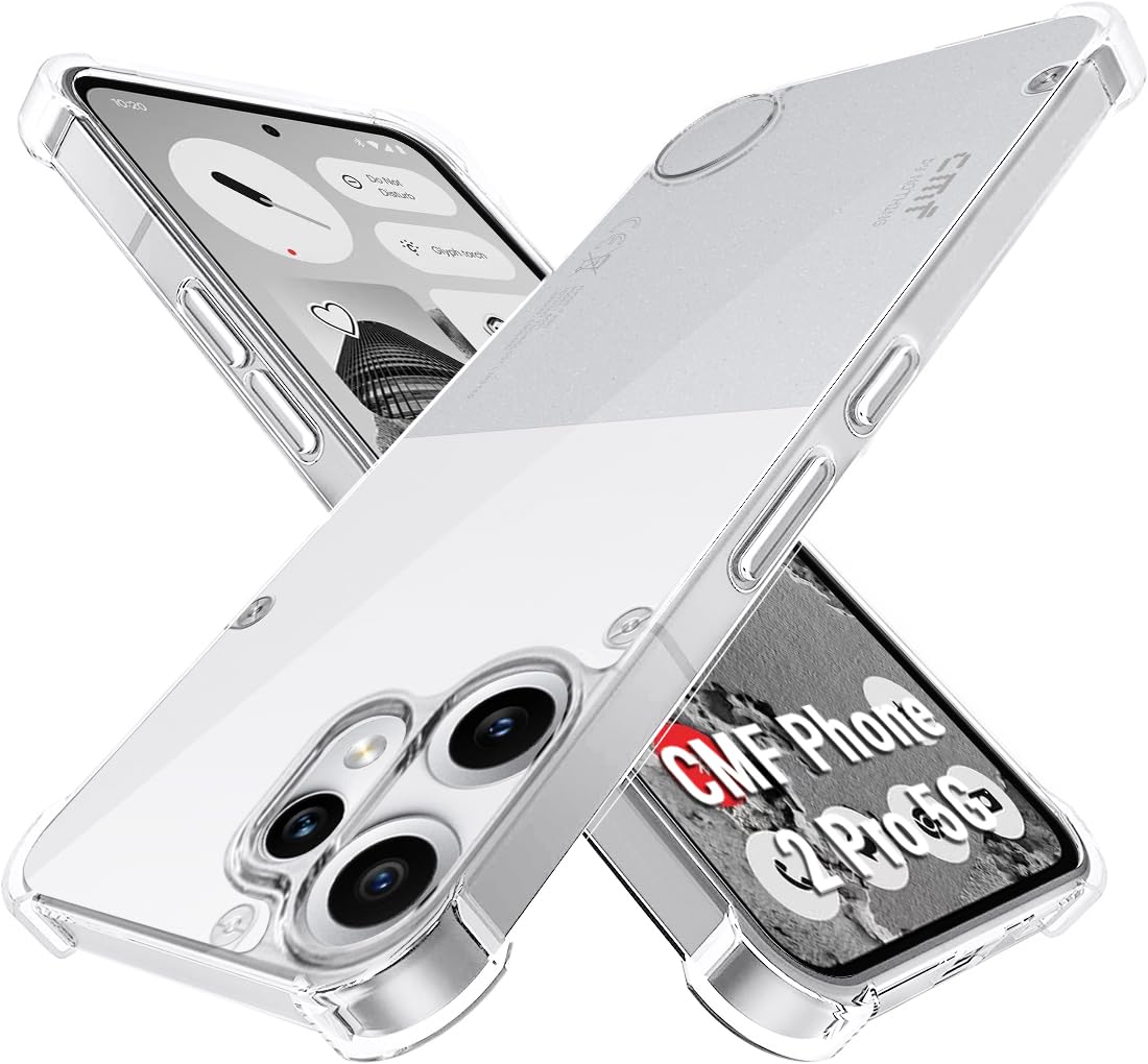 Nothing CMF Phone 2 Pro Back Cover (Transparent)