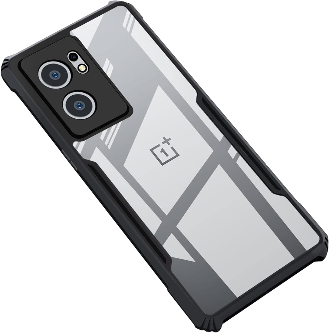 Oneplus Nord CE 2 (5G) Back Cover (Black Bumper)
