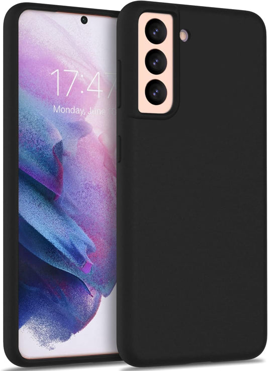 Samsung S21 Plus( Black Silicone Cover)