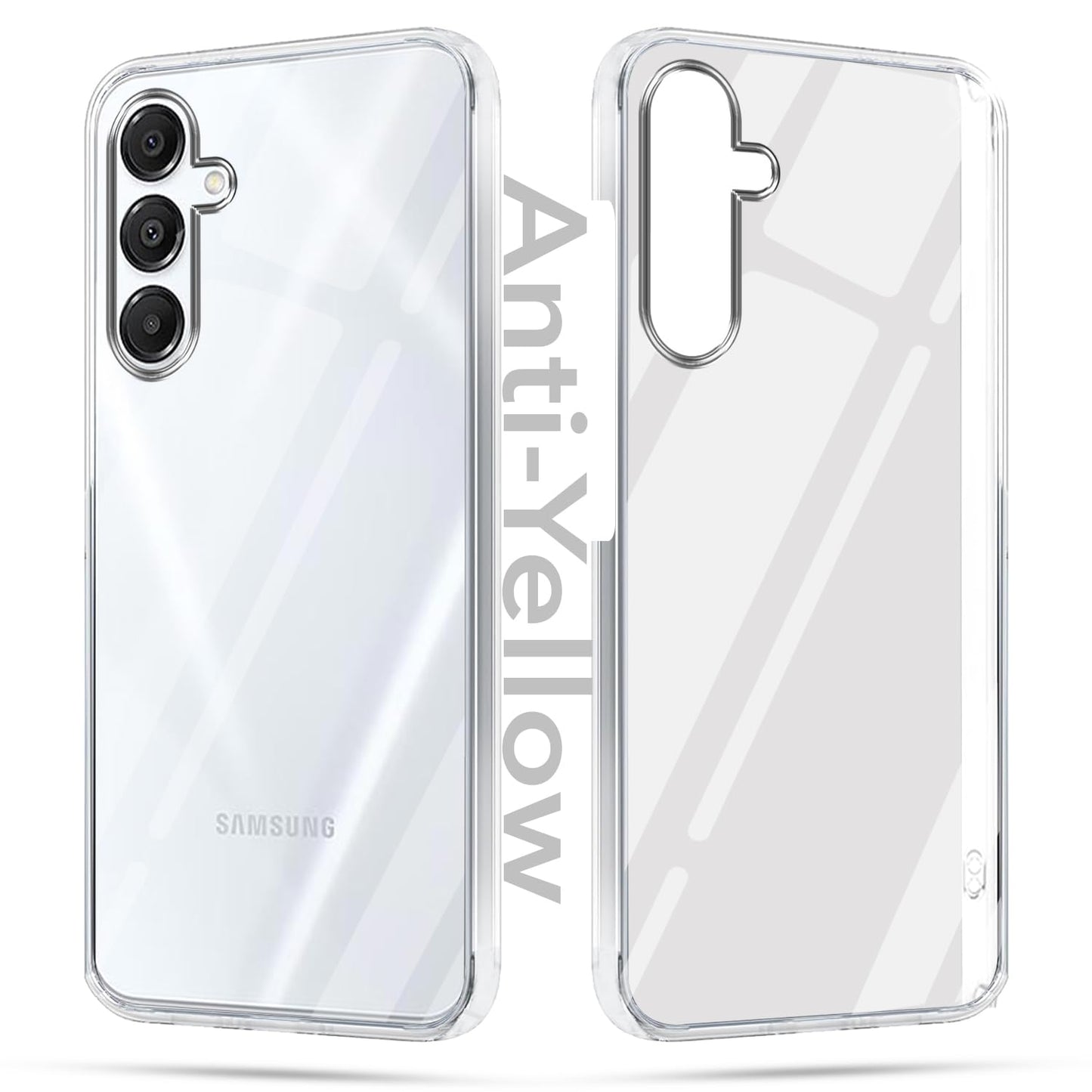 Samsung A16 5G (Lifetime Anti-Yellow Clear Back Cover)