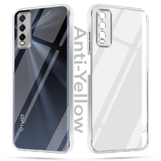 Vivo Y20/Y20i (Lifetime Anti-Yellow Clear Back Cover)