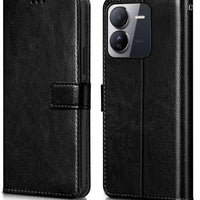 Leather Wallet Cover for iQOO Z9 5G
