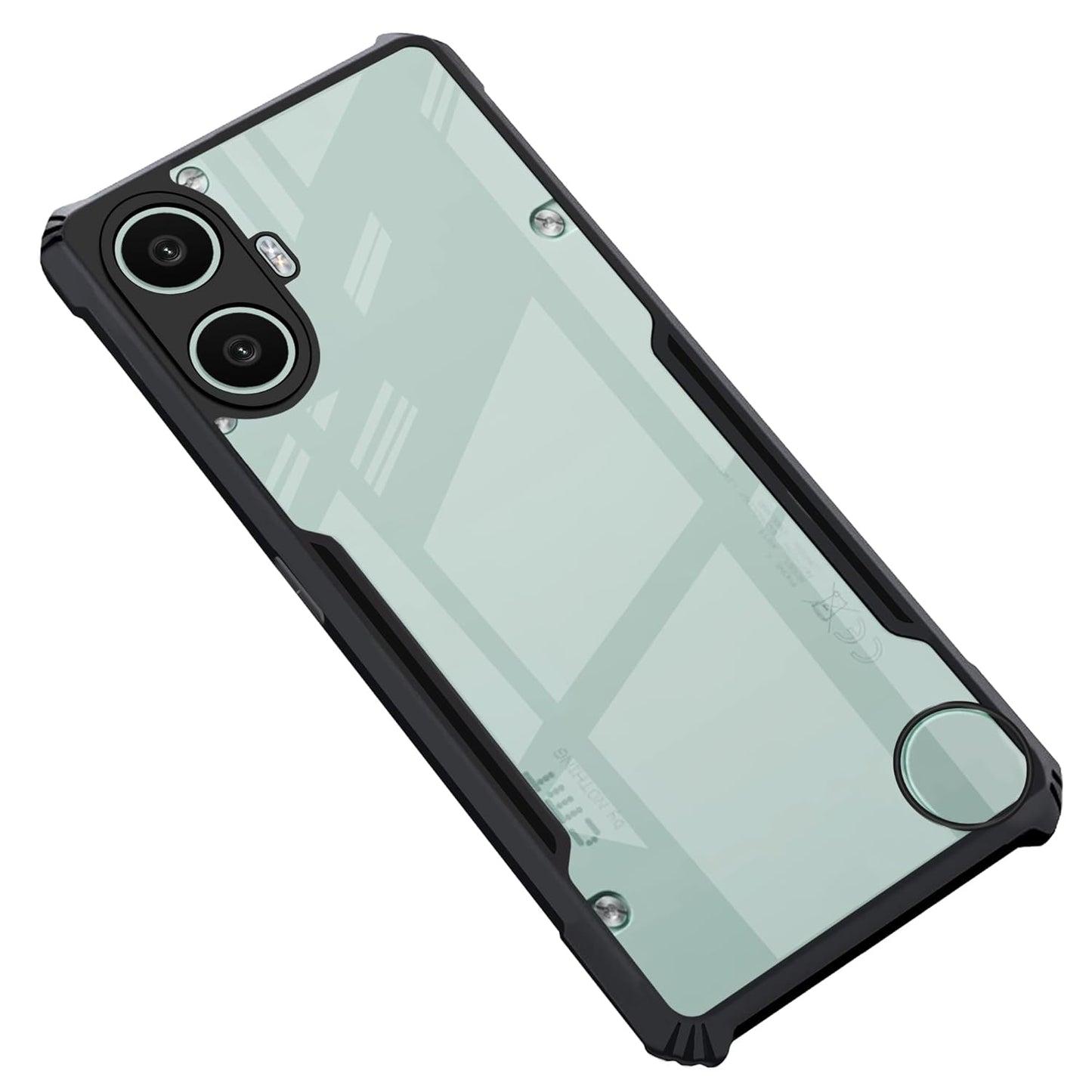 CMF Phone 1  Back Cover (Black Bumper)