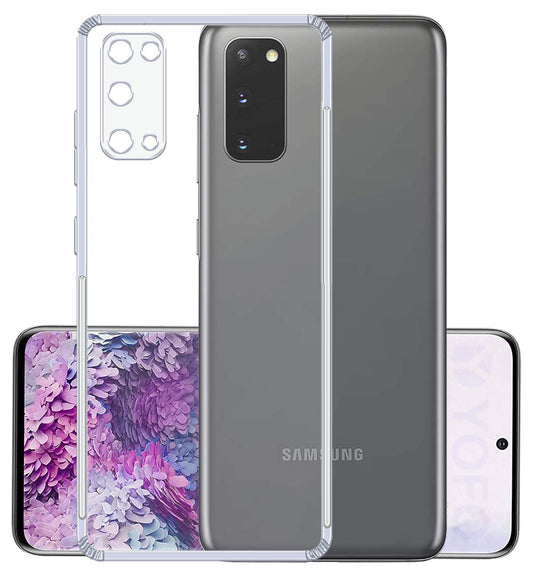 Samsung S20 5G Back Cover (Transparent)