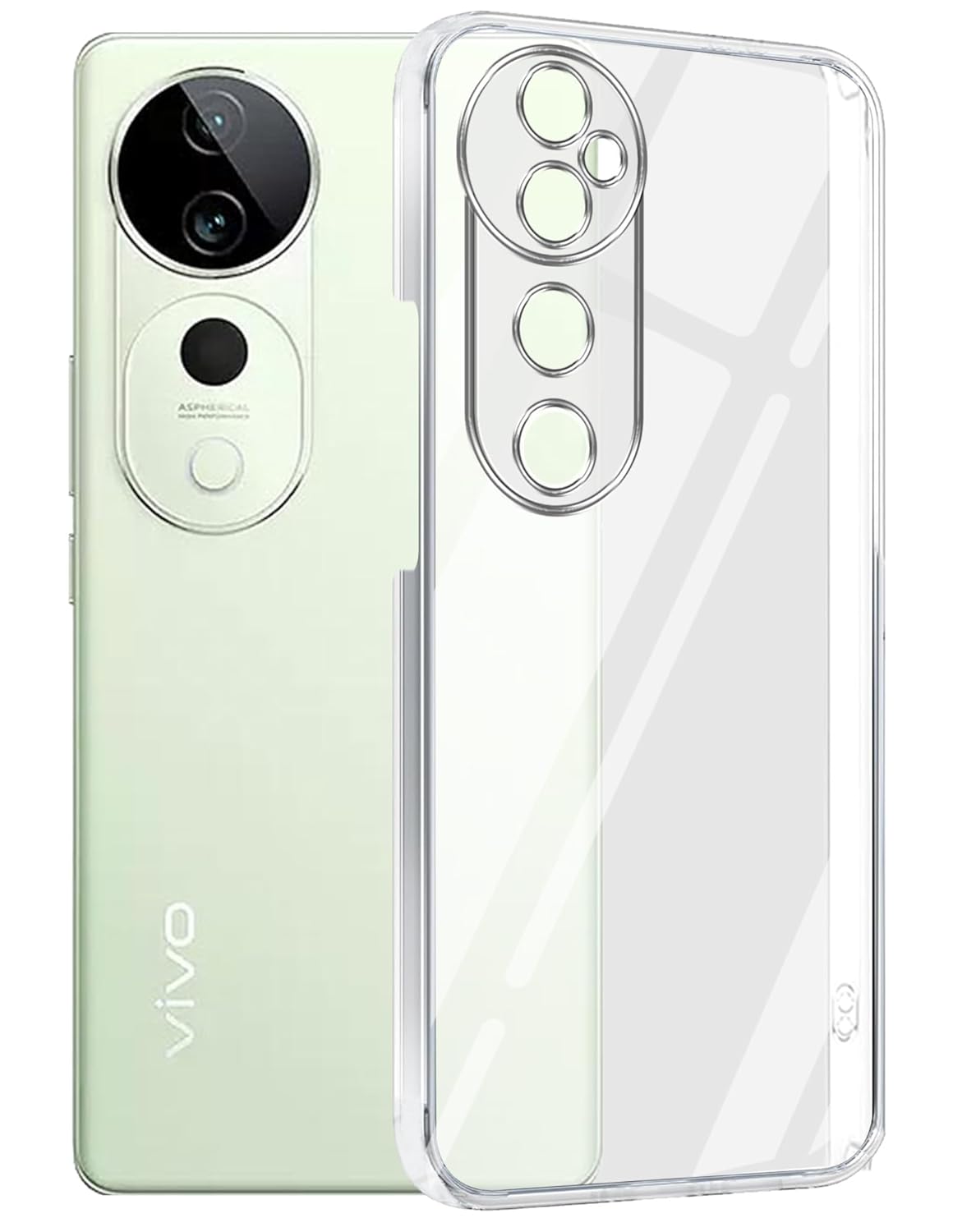 Vivo T3 Ultra 5G (Lifetime Anti-Yellow Clear Back Cover)