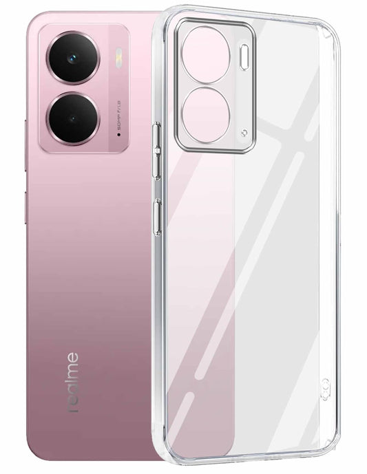 Realme P3 (Lifetime Anti-Yellow Clear Back Cover)