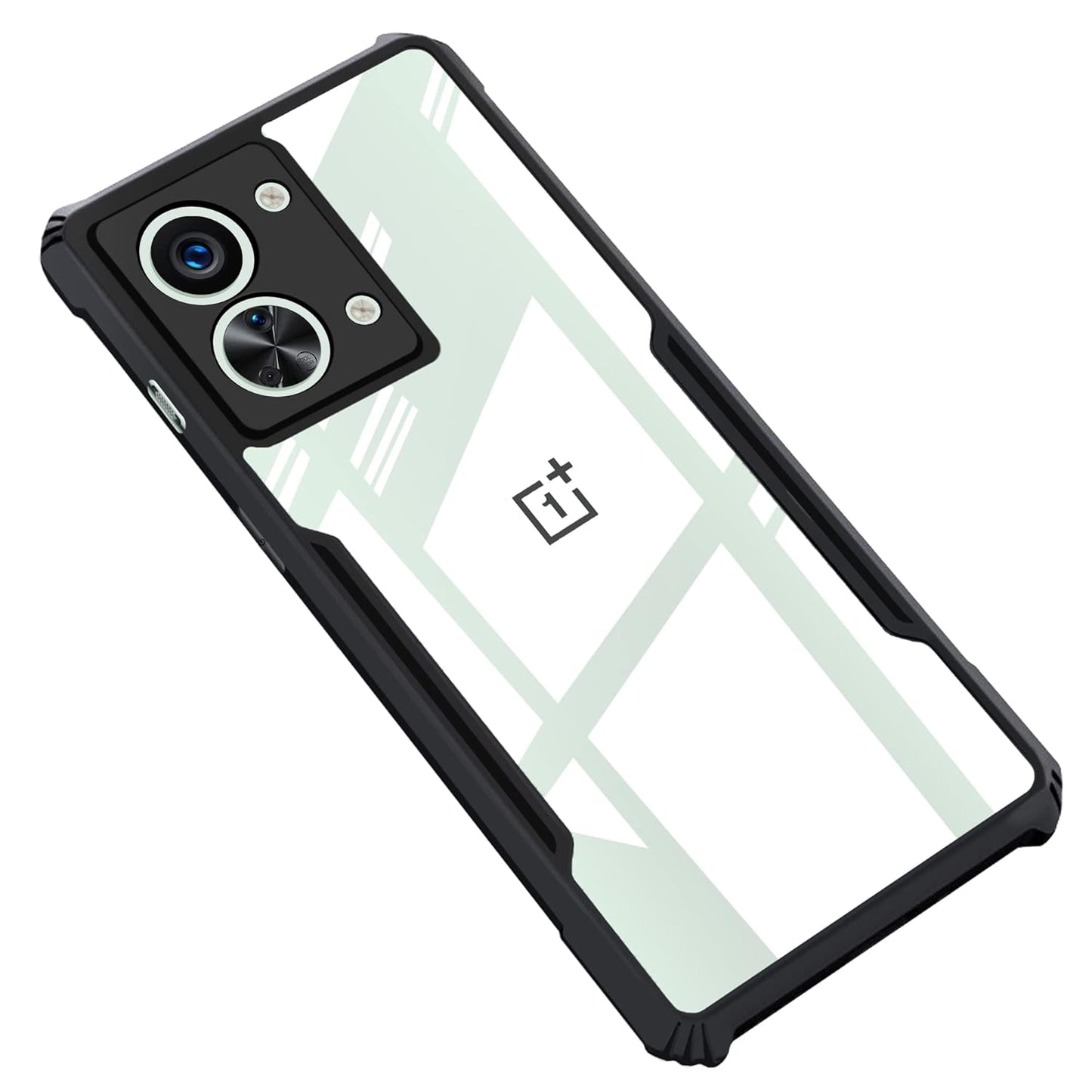 Oneplus Nord 2T (5G) Back Cover (Black Bumper)