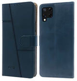 Realme C15 Flip Case Cover ( Black )