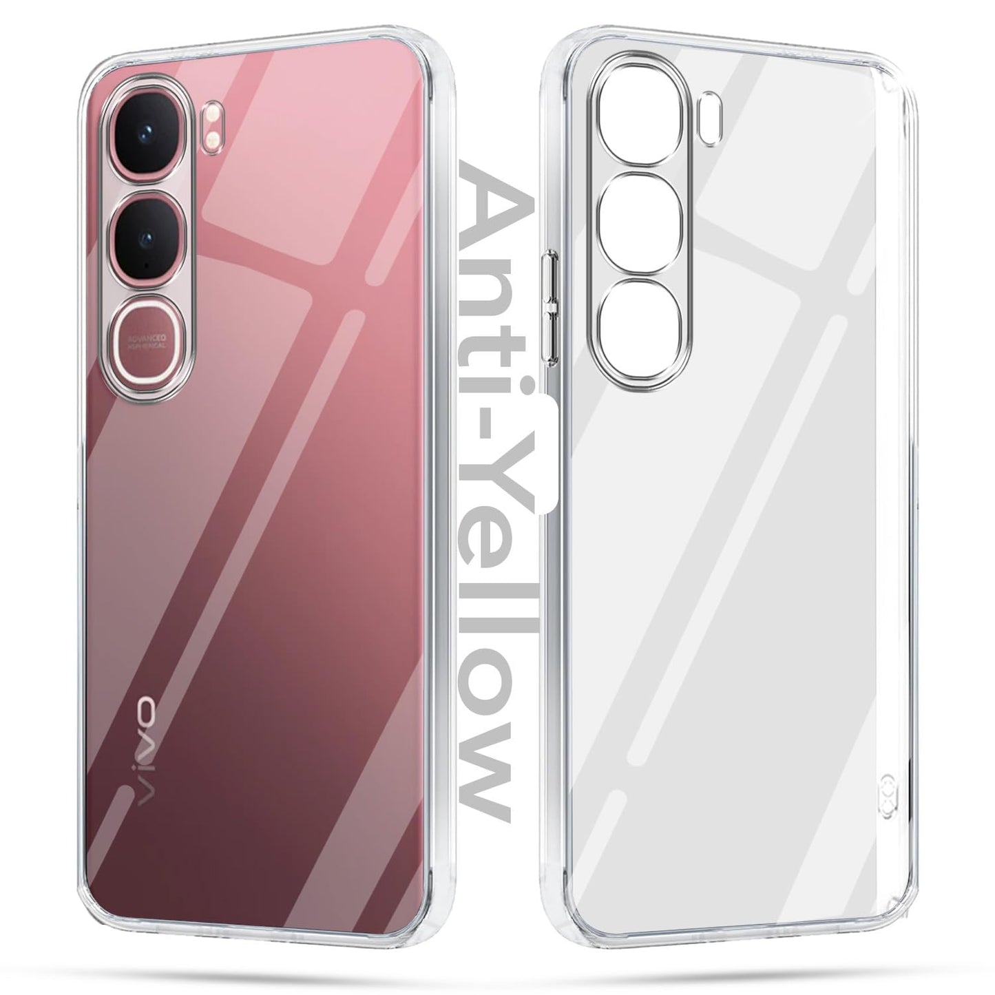 Vivo Y31 2025 (Lifetime Anti-Yellow Clear Back Cover)