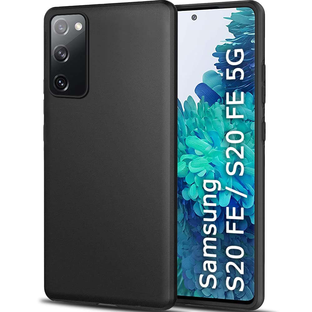 Samsung S20 FE (Black Silicone Cover)
