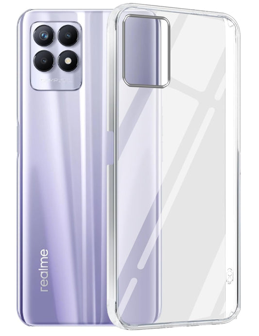 Realme Narzo 50 5G/ Realme 8i (Lifetime Anti-Yellow Clear Back Cover)