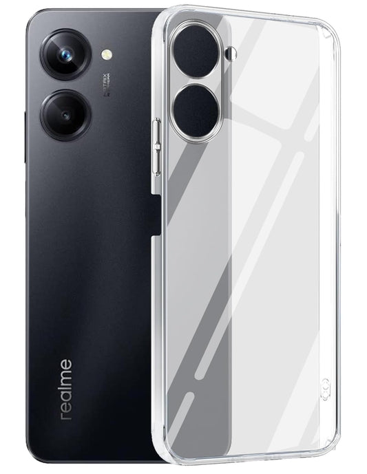 Realme 10 Pro 5G(Lifetime Anti-Yellow Clear Back Cover)
