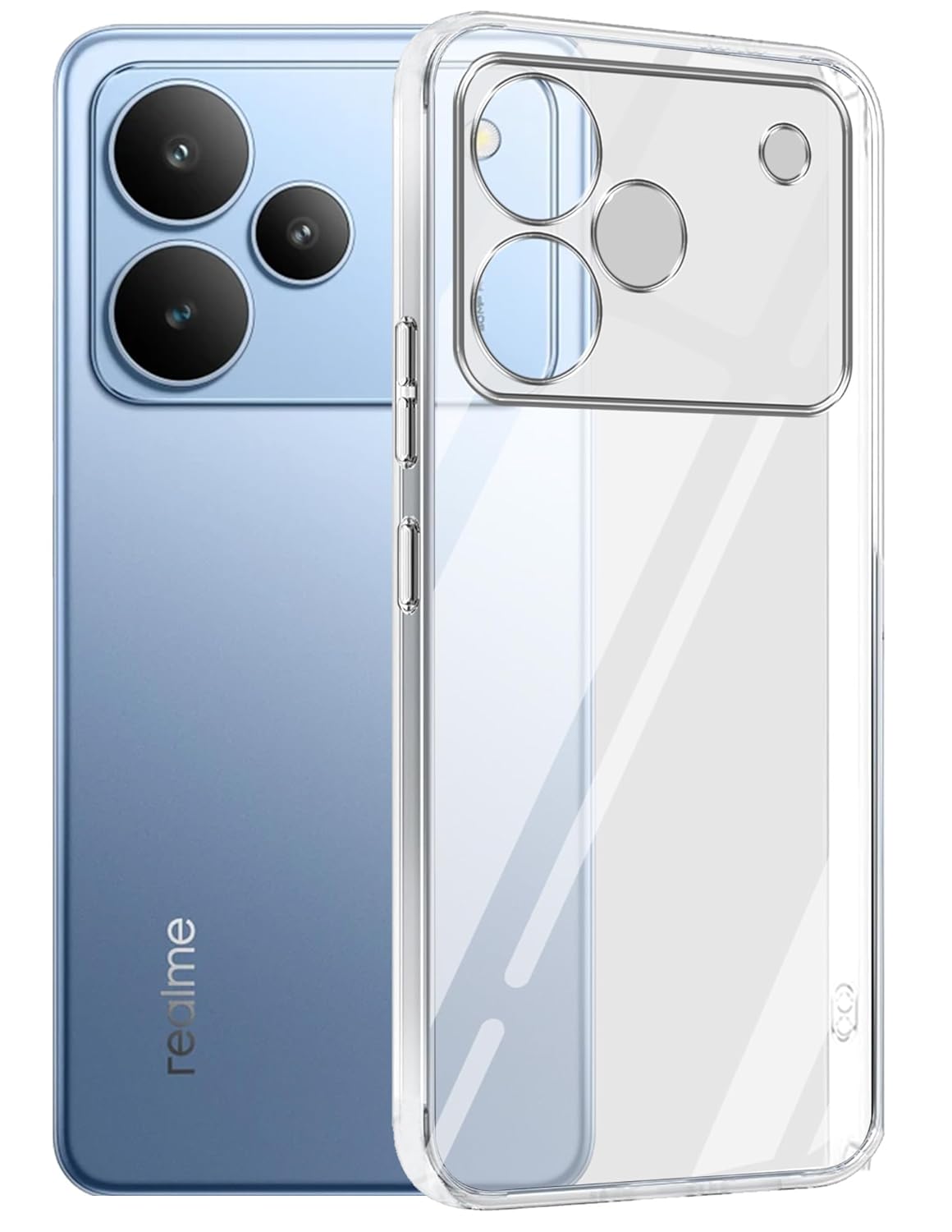 Realme P4 (Lifetime Anti-Yellow Clear Back Cover)