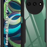 Redmi A3X Back Cover (Silicone Border)