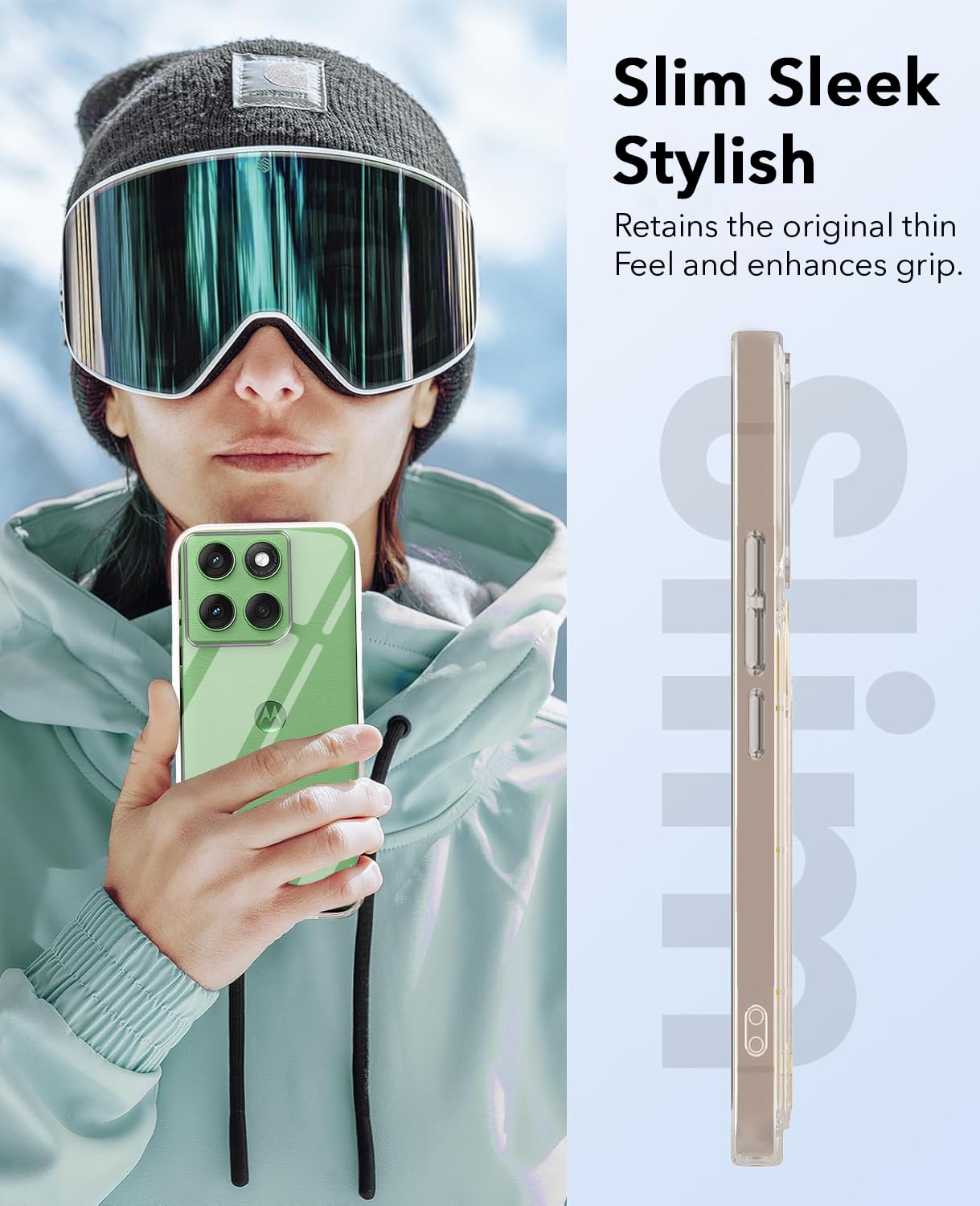 OnePlus 13S (5G) ( Lifetime Anti-Yellow Clear Back Cover)