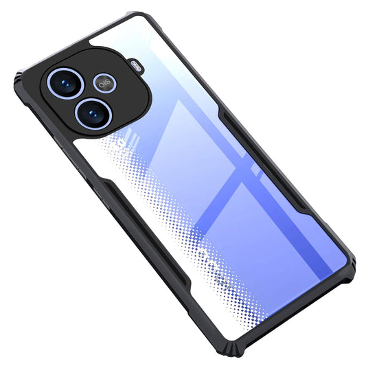 iQOO Neo 10R (5G) Back Cover (Black Bumper)