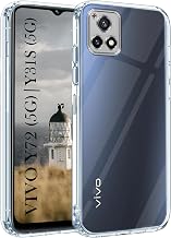 Vivo Y72 5G (Lifetime Anti-Yellow Clear Back Cover)