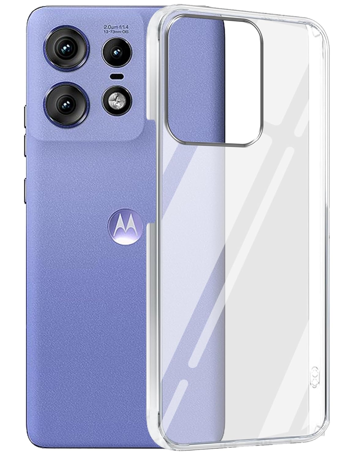 Motorola 50  ( Lifetime Anti-Yellow Clear Back Cover)