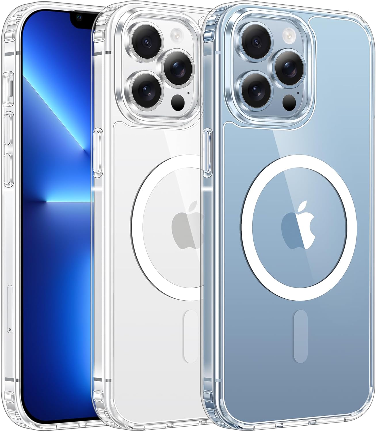 Magnetic Case for iPhone 13 Pro Max Clear Compatible with MagSafe
