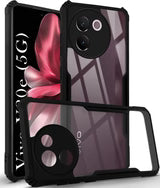 Vivo V30e Back Cover (Black Bumper)