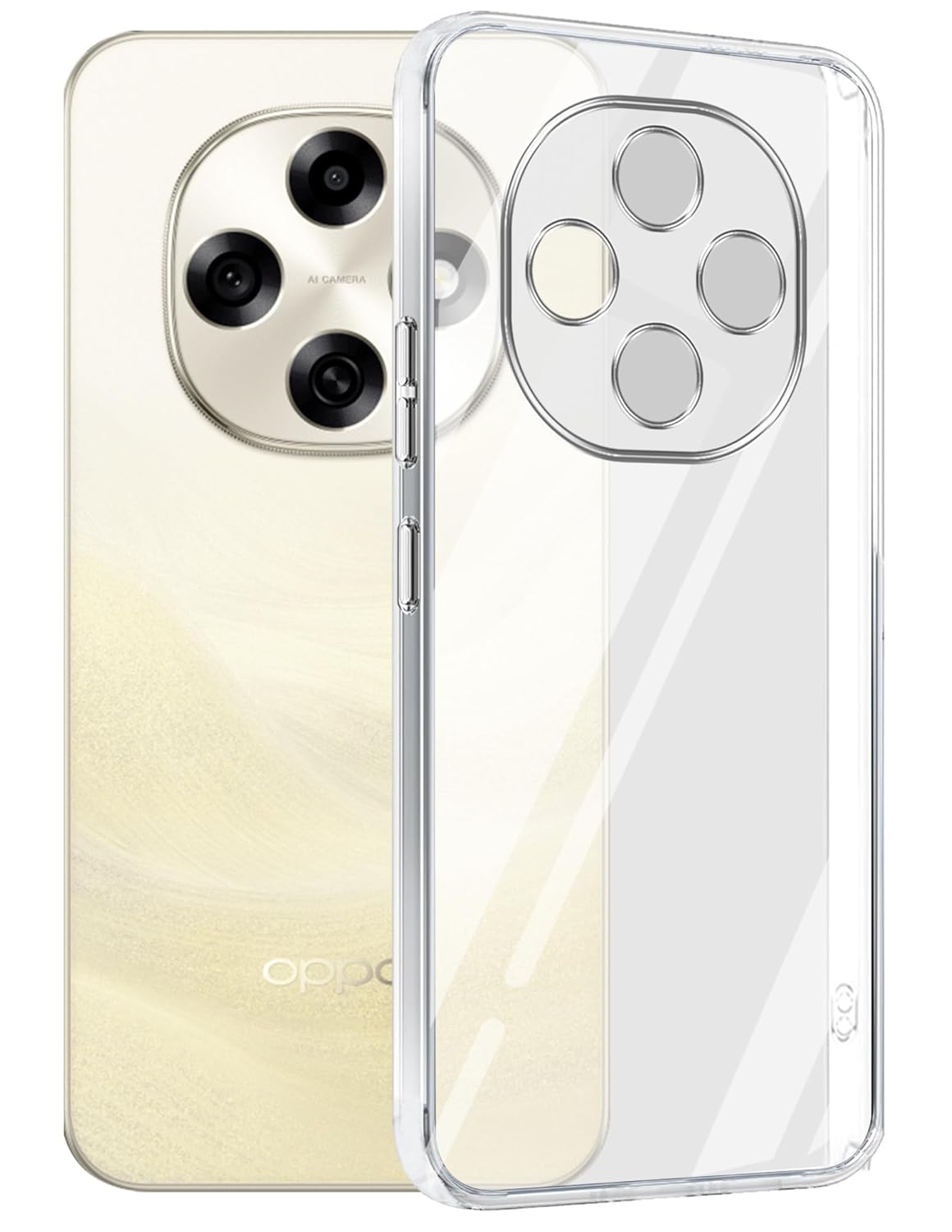 Oppo F31 Pro 5G (Lifetime Anti-Yellow Clear Back Cover)
