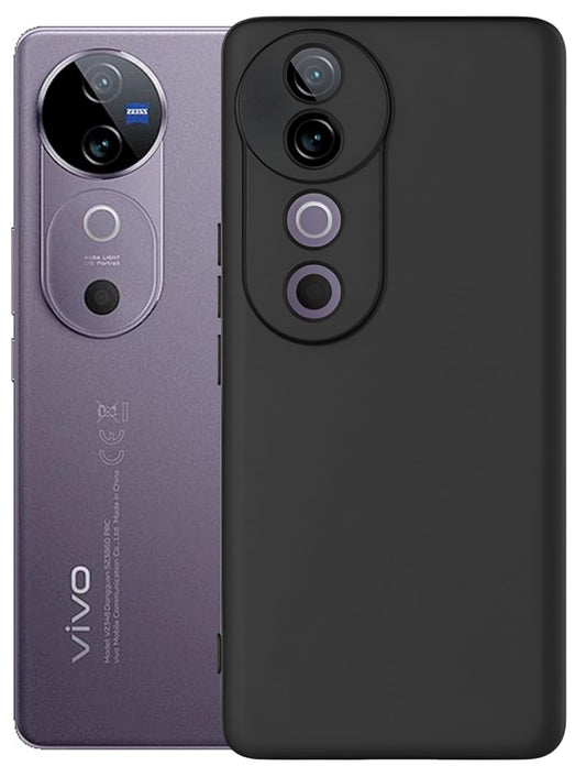 Vivo T3 Ultra ( Black Silicone Cover)