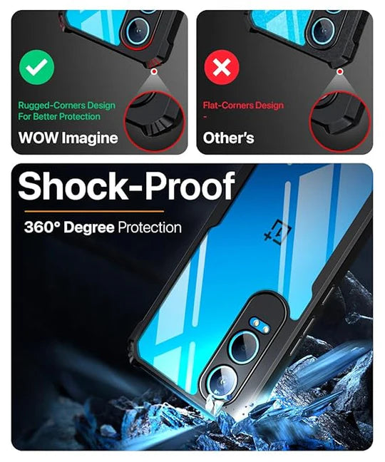 Oppo Reno 10 5G Back Cover (Silicone Border)