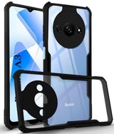 Redmi A3 2024 Back Cover (Silicone Border)