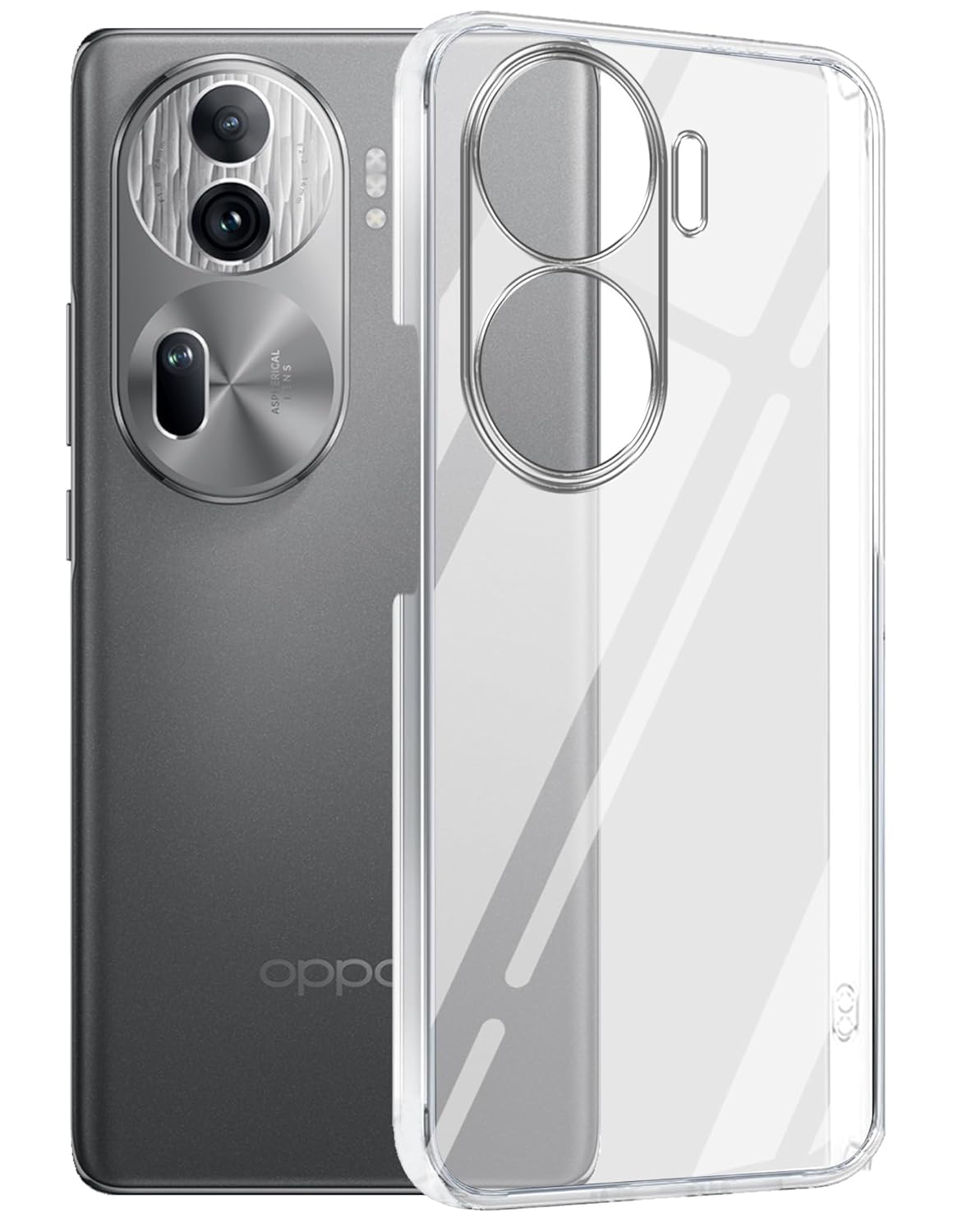 Oppo Reno11 Pro 5G (Lifetime Anti-Yellow Clear Back Cover)